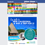 Win a trip for 2 to New Caledonia!