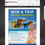 Win a trip for 2 to New Caledonia!