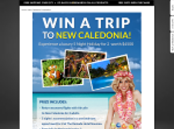 Win a trip for 2 to New Caledonia!