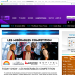 Win a trip for 2 to New York to see Les Miserables on Broadway!