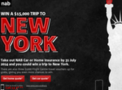 Win a trip for 2 to New York!