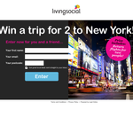 Win a trip for 2 to New York! - Living Social