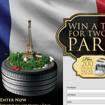Win a trip for 2 to Paris + 1 of 200 picnic packs!