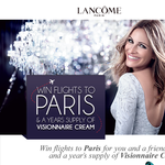 Win a trip for 2 to Paris & a year's supply of 'Visionnaire' cream!