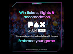 Win a Trip for 2 to PAX Aus 2024 in Melbourne