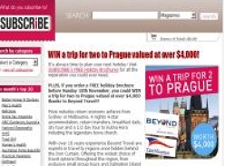 Win a trip for 2 to Prague!
