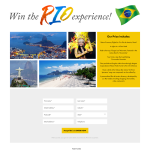 Win a trip for 2 to Rio!