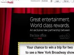 Win a trip for 2 to see a New York Broadway show!