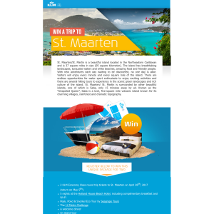 Win a trip for 2 to St. Maarten!