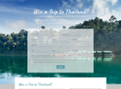 Win a trip for 2 to Thailand!