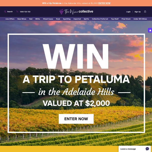 Win a trip for 2 to the Adelaide Hills!