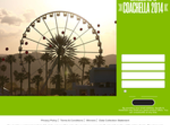 Win a trip for 2 to the Coachella music festival in California!