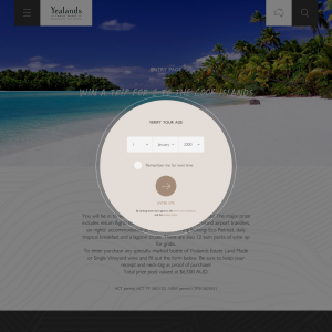 Win a trip for 2 to the Cook Islands