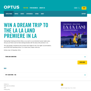 Win a trip for 2 to the 'La La Land' premiere in LA!