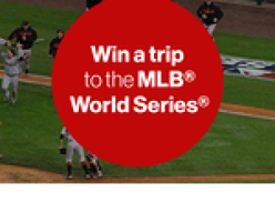 Win a trip for 2 to the MLB World Series LIVE in the US!