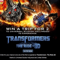 Win a trip for 2 to Universal Studios Hollywood