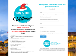 Win a trip for 2 to Vietnam!