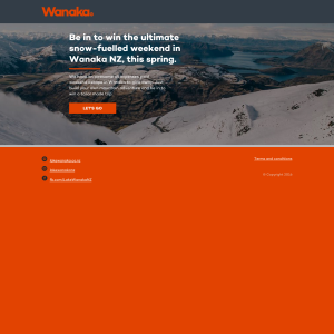 Win a trip for 2 to Wanaka, New Zealand! - Wanaka