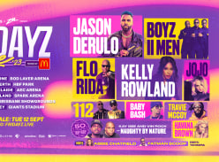 Win a Trip for 4 to Melbourne Fridayz Live Concert