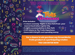 Win a Trip for 4 to New York City