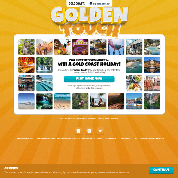 Win a trip for 4 to the Gold Coast!