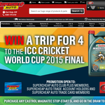 Win a trip for 4 to the ICC Cricket World Cup 2015 Final!