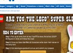 Win a trip for a family of 4 to Legoland in California!
