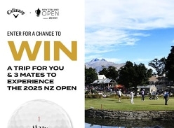 Win a Trip for Four to 2025 NZ Open