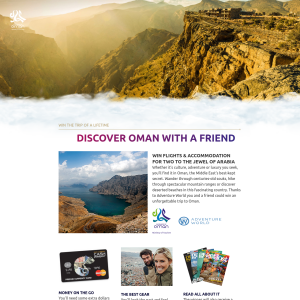 Win A Trip For Two To Oman