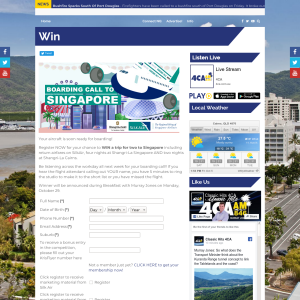 Win a trip for two to Singapore