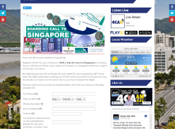 Win a trip for two to Singapore