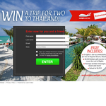 Win a Trip for Two to Thailand
