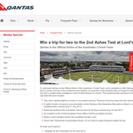 Win a trip for two to the 2nd Ashes Test at Lord's in London!
