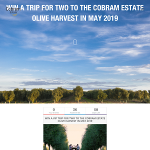 Win a Trip for Two to the Cobram Estate Olive Harvest