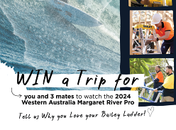 Win a Trip for You and 3 Mates to Watch the 2024 WA Margaret River PRO