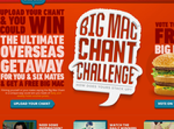 Win a trip for you & 6 mates!
