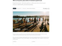 Win a trip for you & a friend to Parkrun! (Registered Members of Parkrun ONLY)