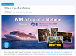 Win a trip of a lifetime thanks to Princess Cruises!