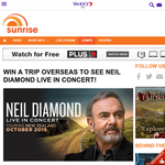 Win a trip overseas to see Neil Diamond LIVE in concert!
