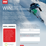 Win a Trip to Aspen Snowmass