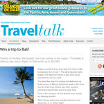 Win a trip to Bali!