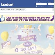 Win a trip to be with your loved one or 1 of 200 Cadbury biscuit packs!