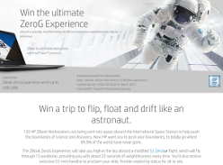 Win a trip to China to flip, float & drift like an astronaut!