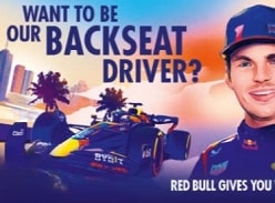 Win a Trip to Europe to Ride Backseat in a Custom Red Bull Racing 2-Seater