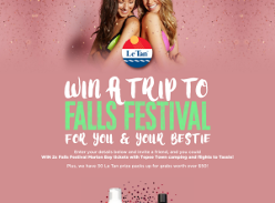Win a trip to Falls Festival for you & your bestie!