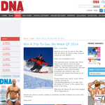 Win A Trip To Gay Ski Week QT 2014 - DNA Magazine