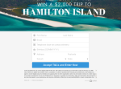 Win a trip to Hamilton Island
