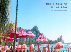 Win a trip to Hotel Pink