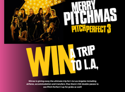 Win a trip to LA or 1 of 100 double passes to Pitch Perfect 3