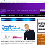 Win a trip to LA to attend the Ellen Degeneres Show!